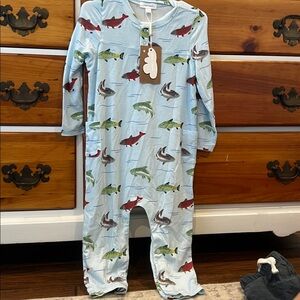 Angel Dear NWT fish pj’s
